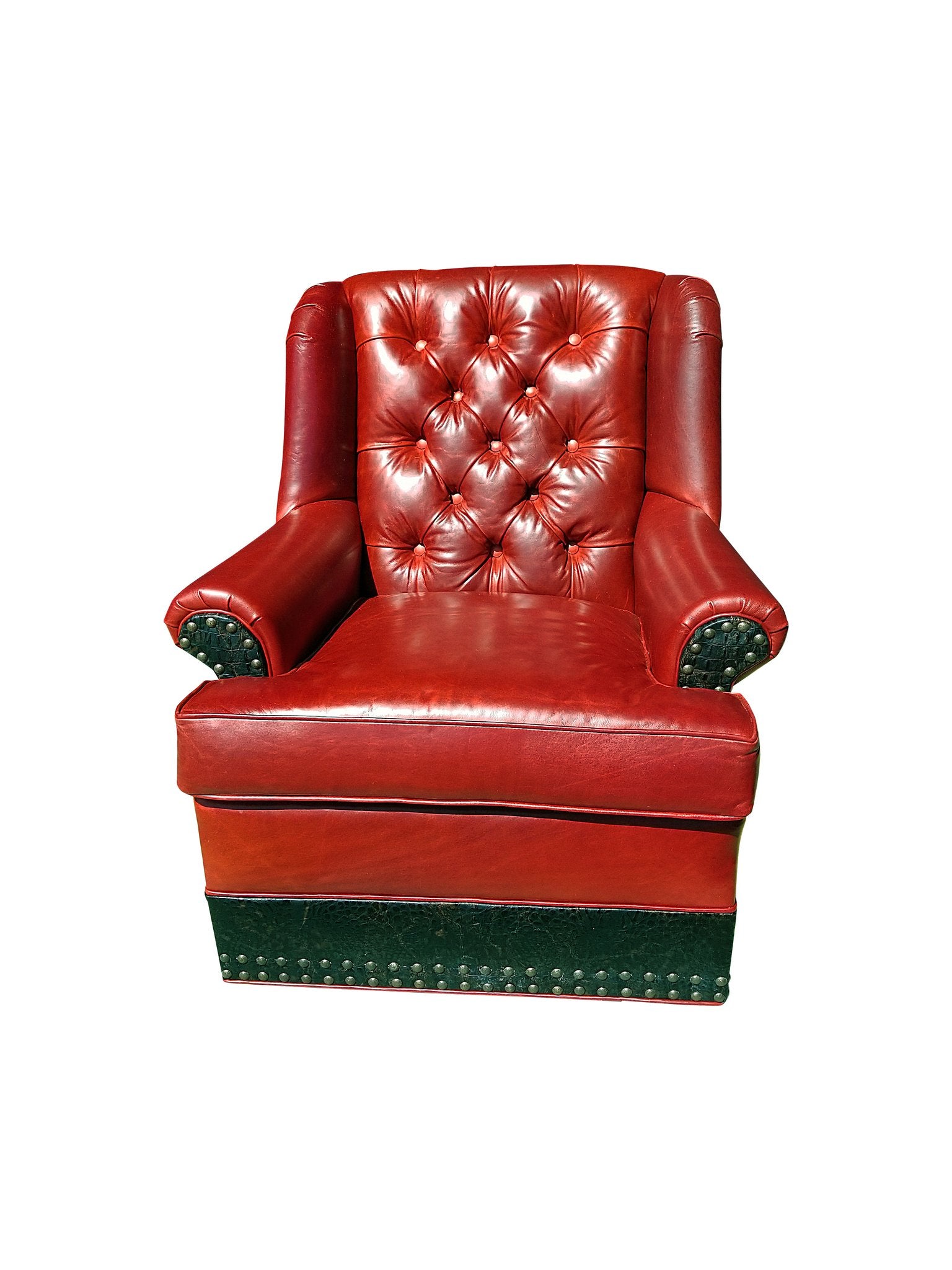 Roja Tufted Tallback Swivel Glider