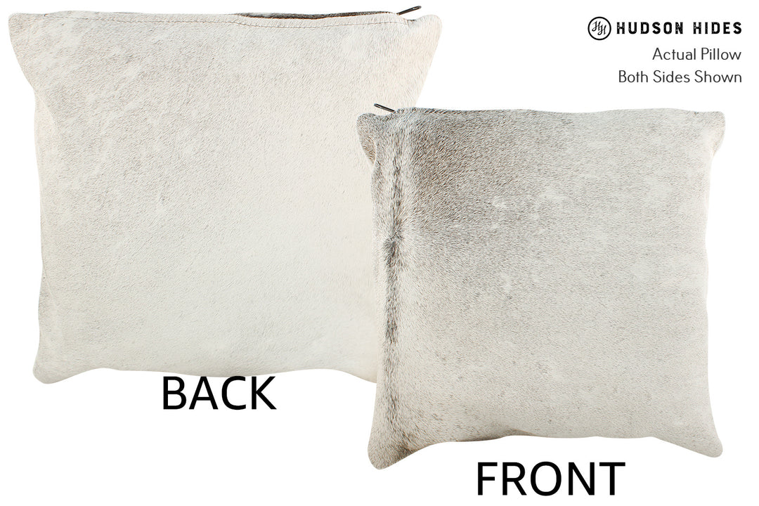 Grey Pillow 16"x16"#20909 by Hudson Hides