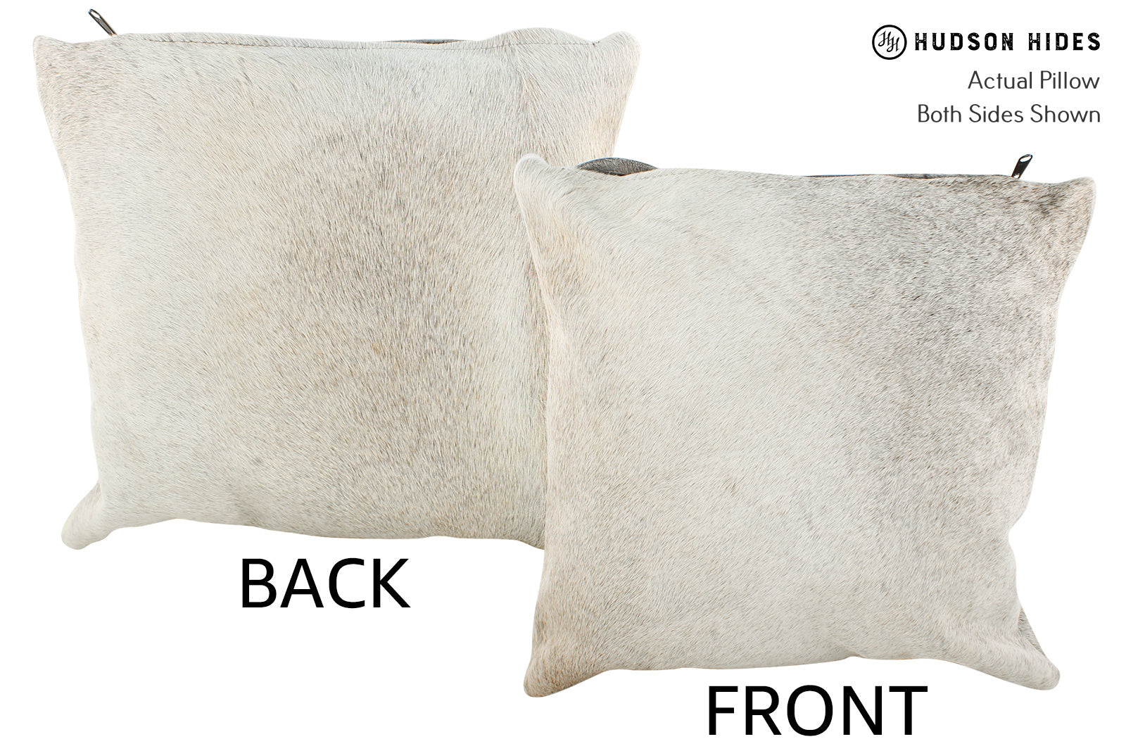 Grey Cowhide Pillow #21067