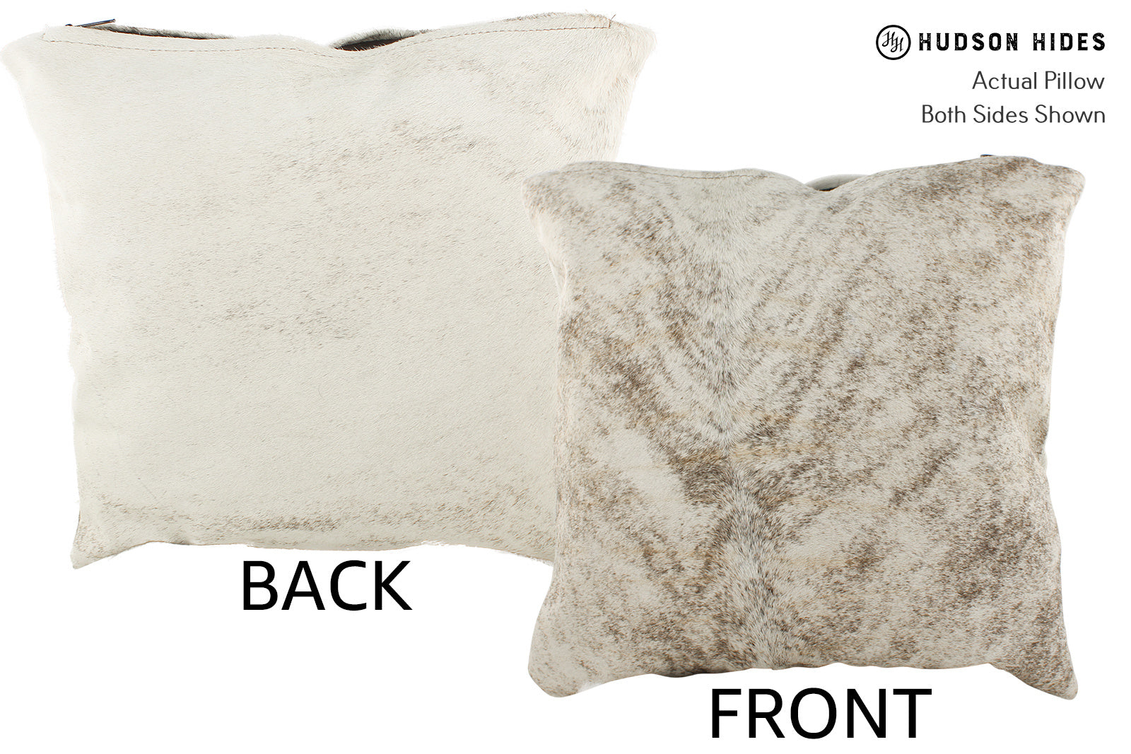 Grey Cowhide Pillow #25082