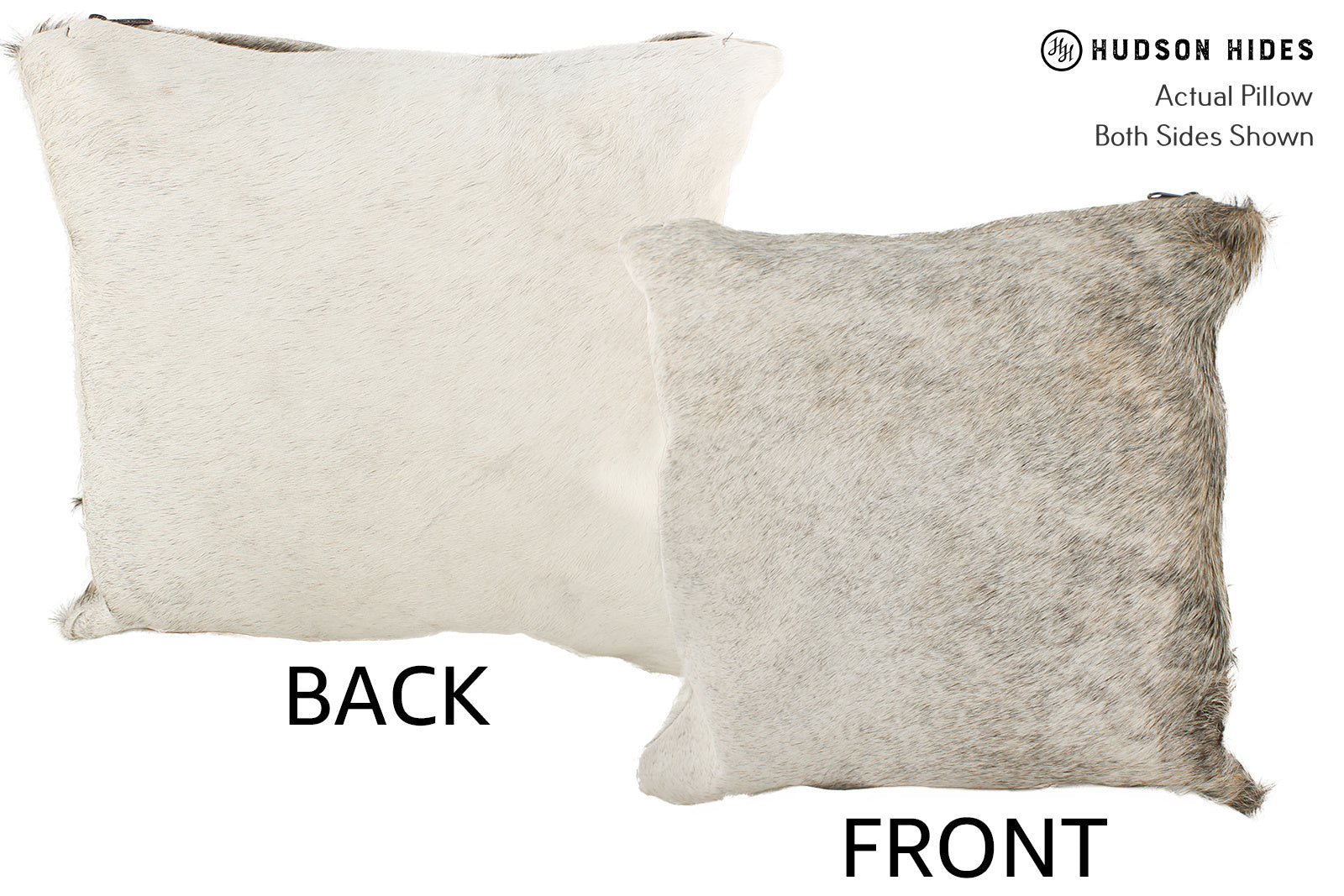 Grey Cowhide Pillow #25088