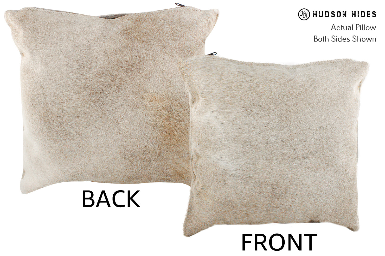 Grey Cowhide Pillow #25154