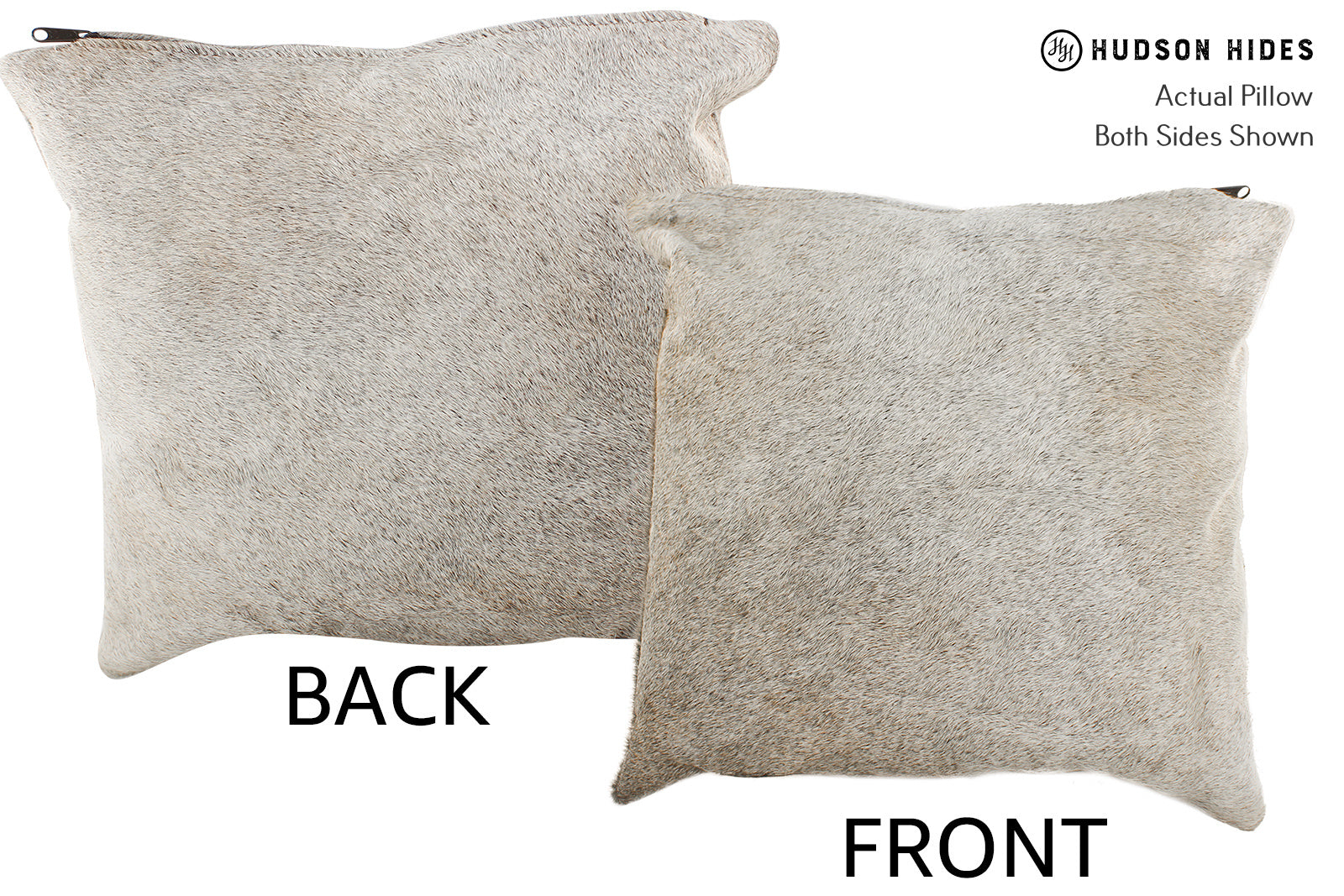Grey Cowhide Pillow #25174