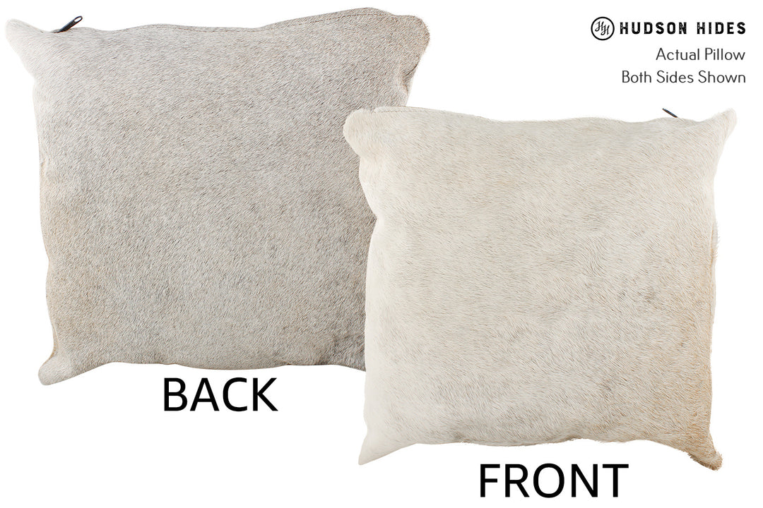 Grey Pillow 16"x16"#25403 by Hudson Hides