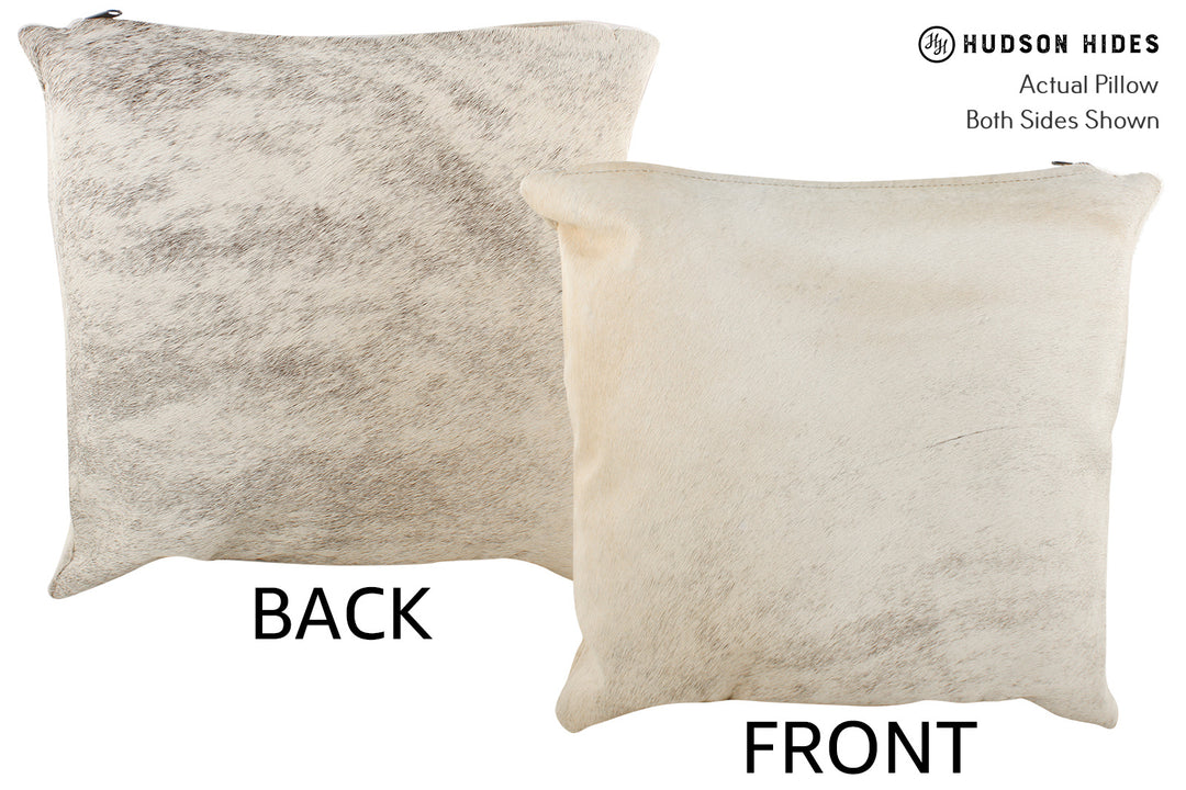 Grey Pillow 16"x16"#25461 by Hudson Hides