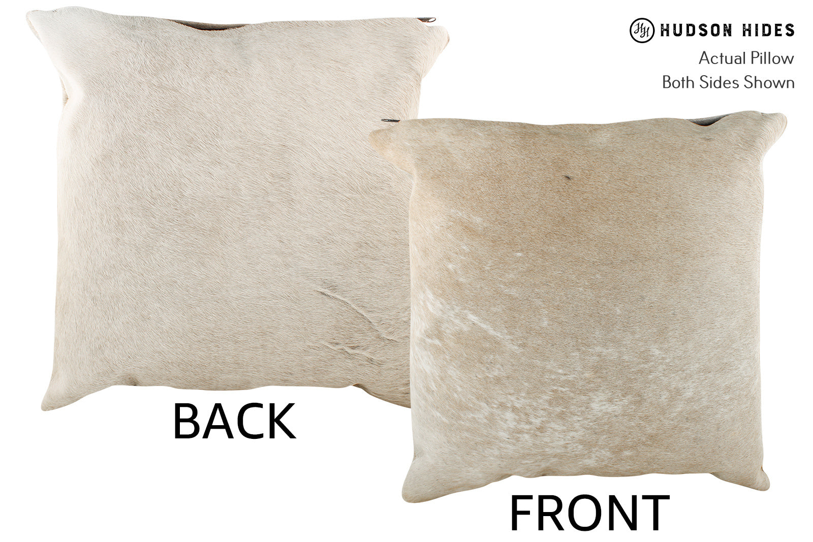 Grey Cowhide Pillow #25575