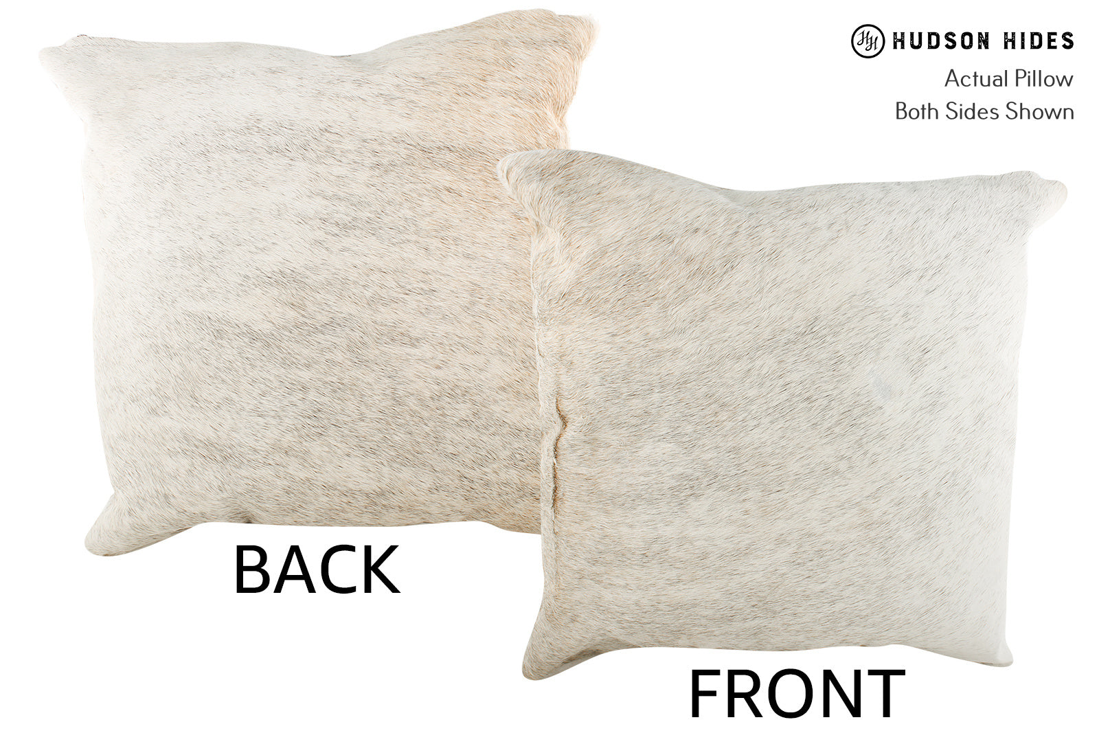 Grey Cowhide Pillow #25612