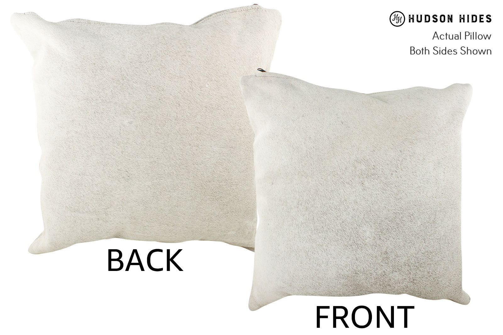 Grey Cowhide Pillow #25859