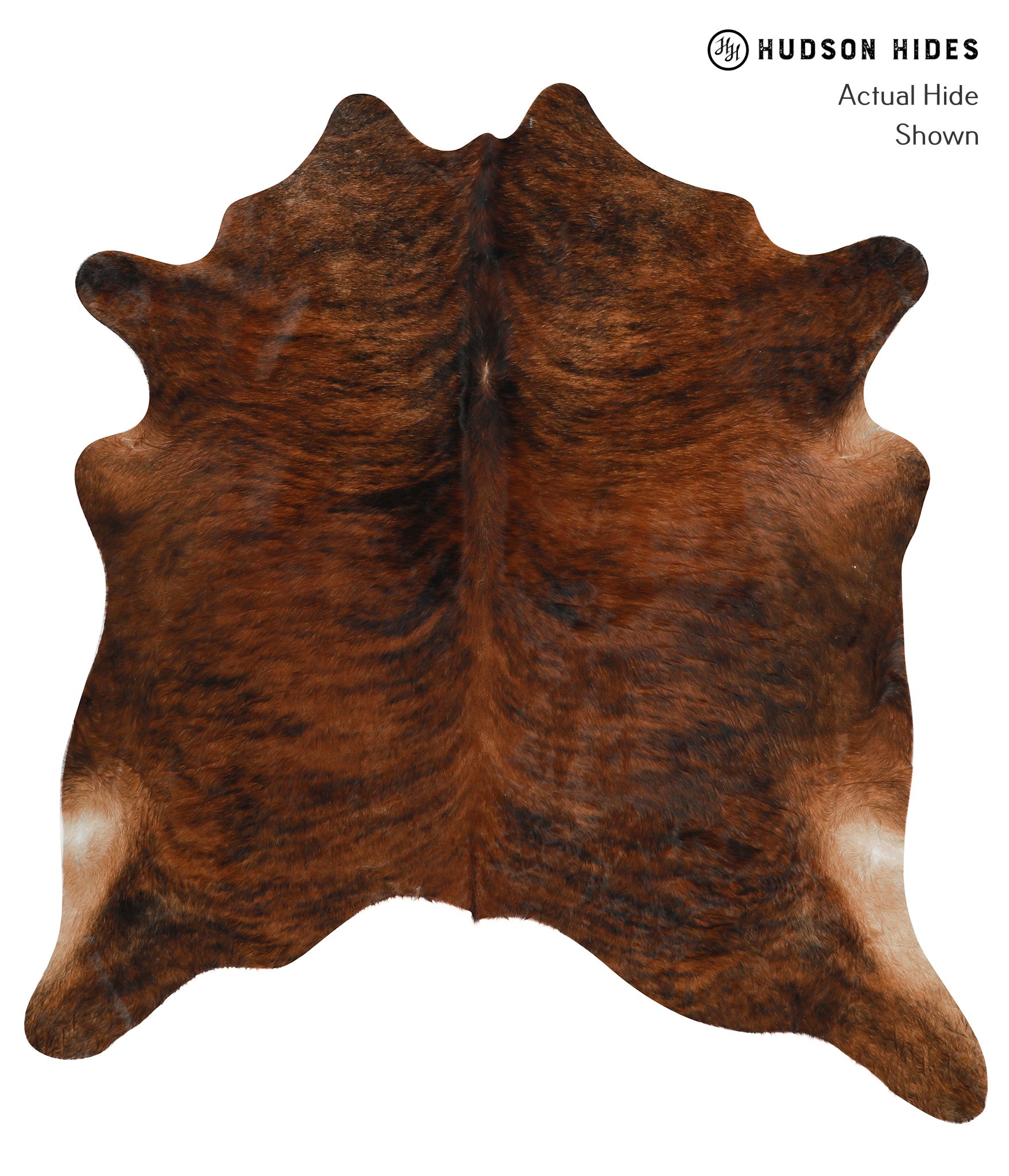 Medium Brindle Cowhide Rug #29649