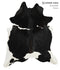 Black and White XX-Large Brazilian Cowhide Rug 8'0