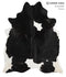 Black and White X-Large Brazilian Cowhide Rug 7'10