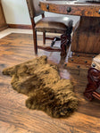 Dark Brown New Zealand Sheepskin 2' x 3' by Hudson Hides
