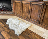 Linen New Zealand Sheepskin 2' x 3' by Hudson Hides