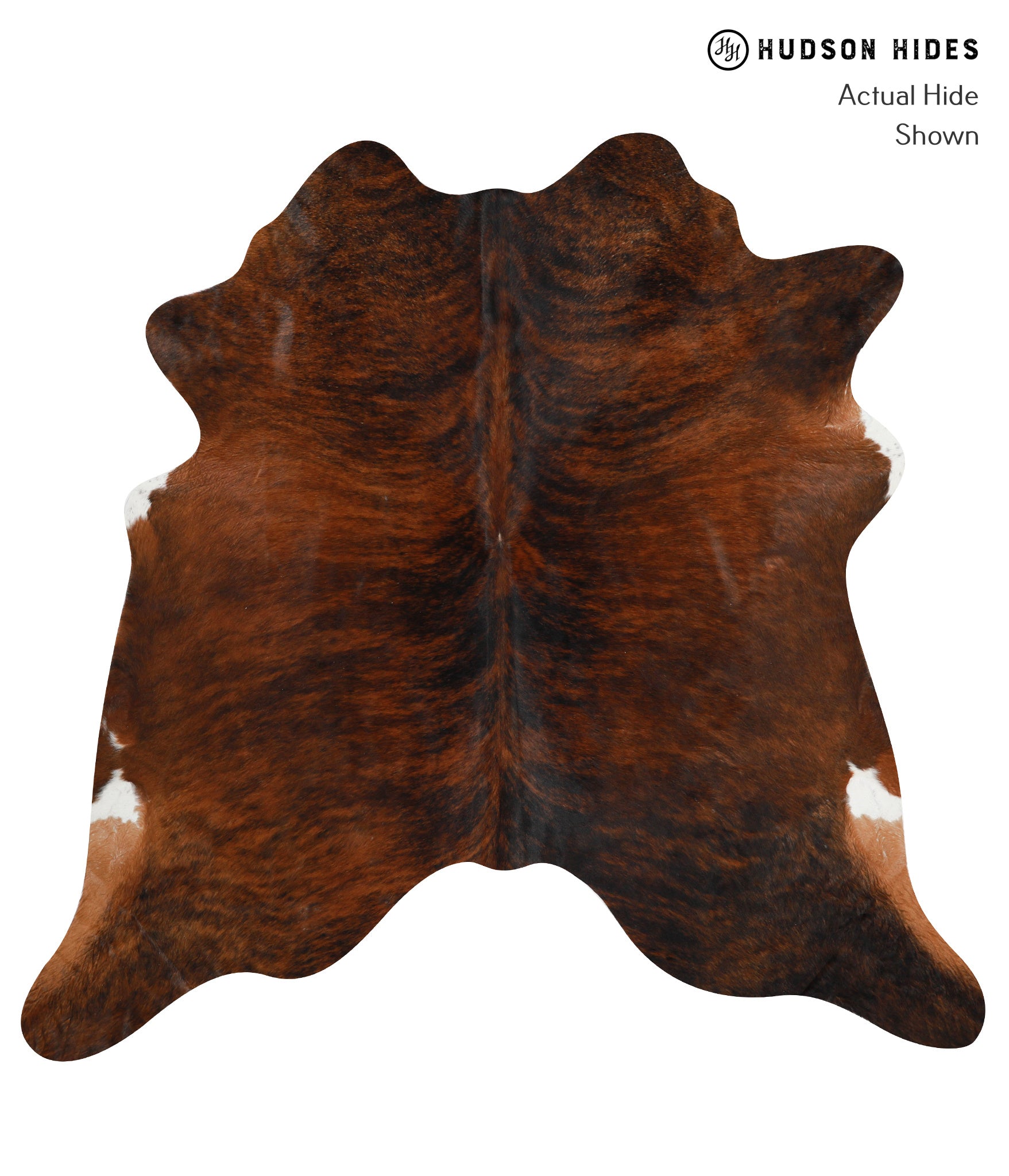 Medium Brindle Cowhide Rug #30483