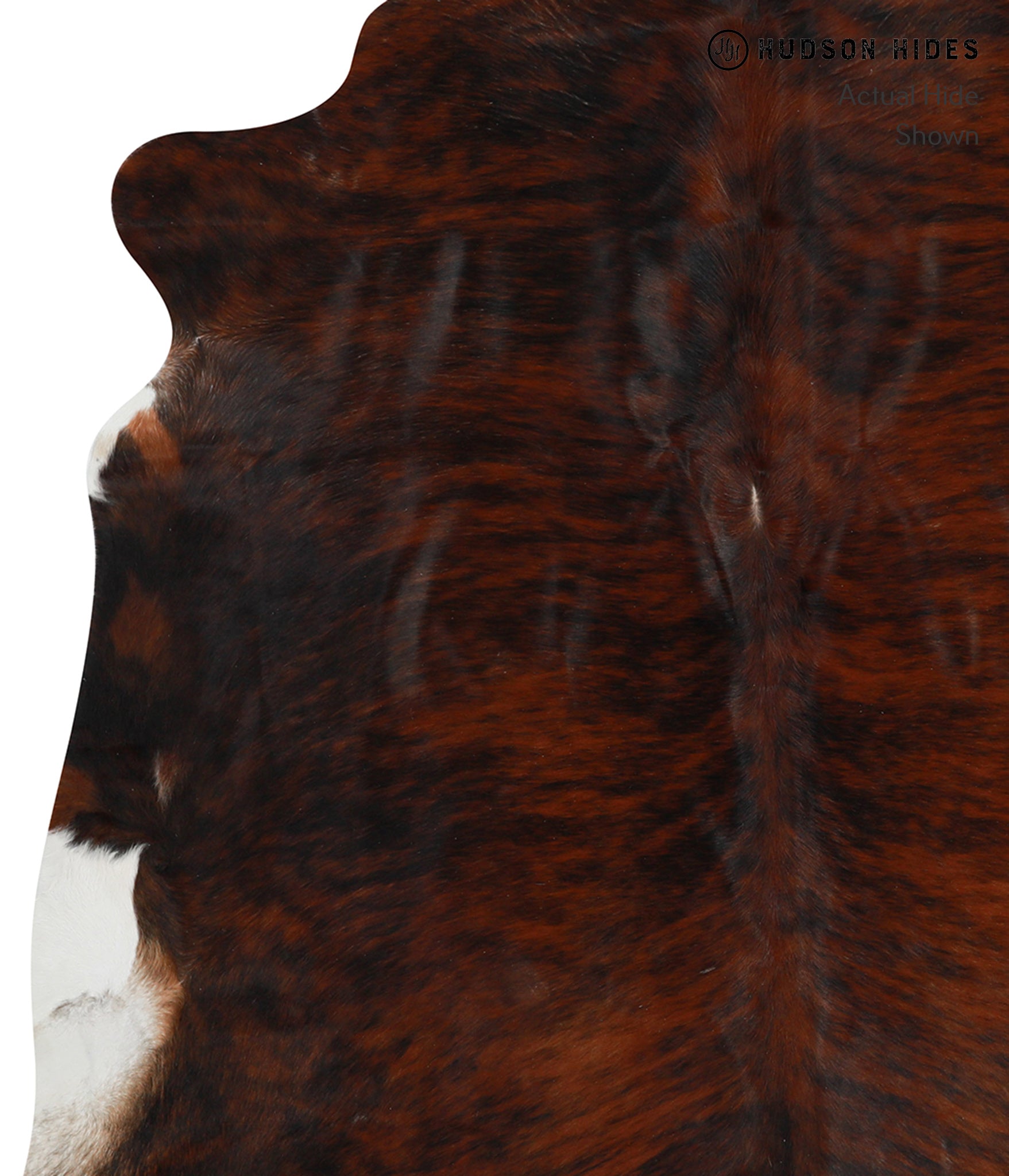 Dark Brindle Cowhide Rug #30507