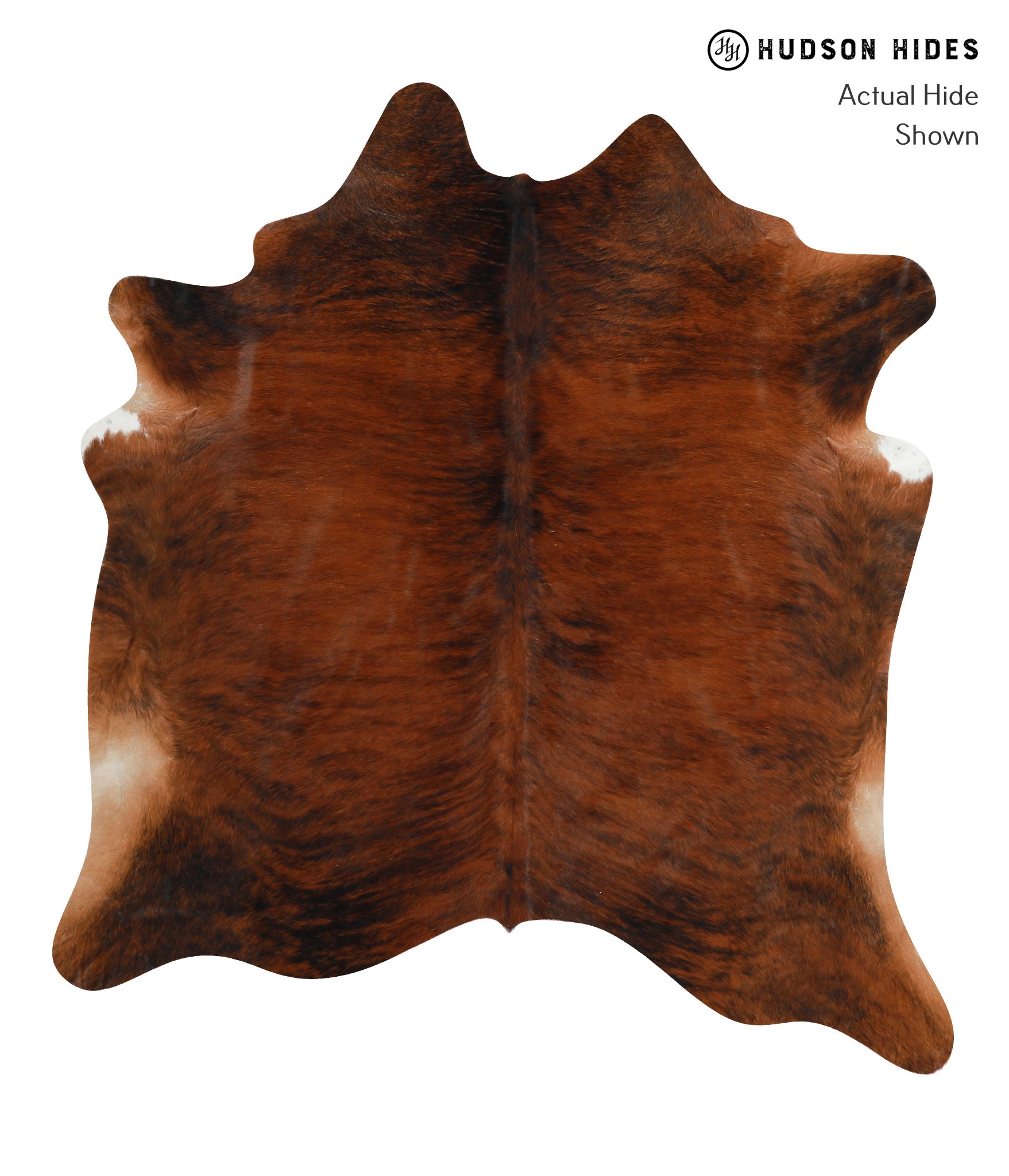 Dark Brindle Cowhide Rug #30947