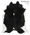 Black and White XX-Large Brazilian Cowhide Rug 8'3