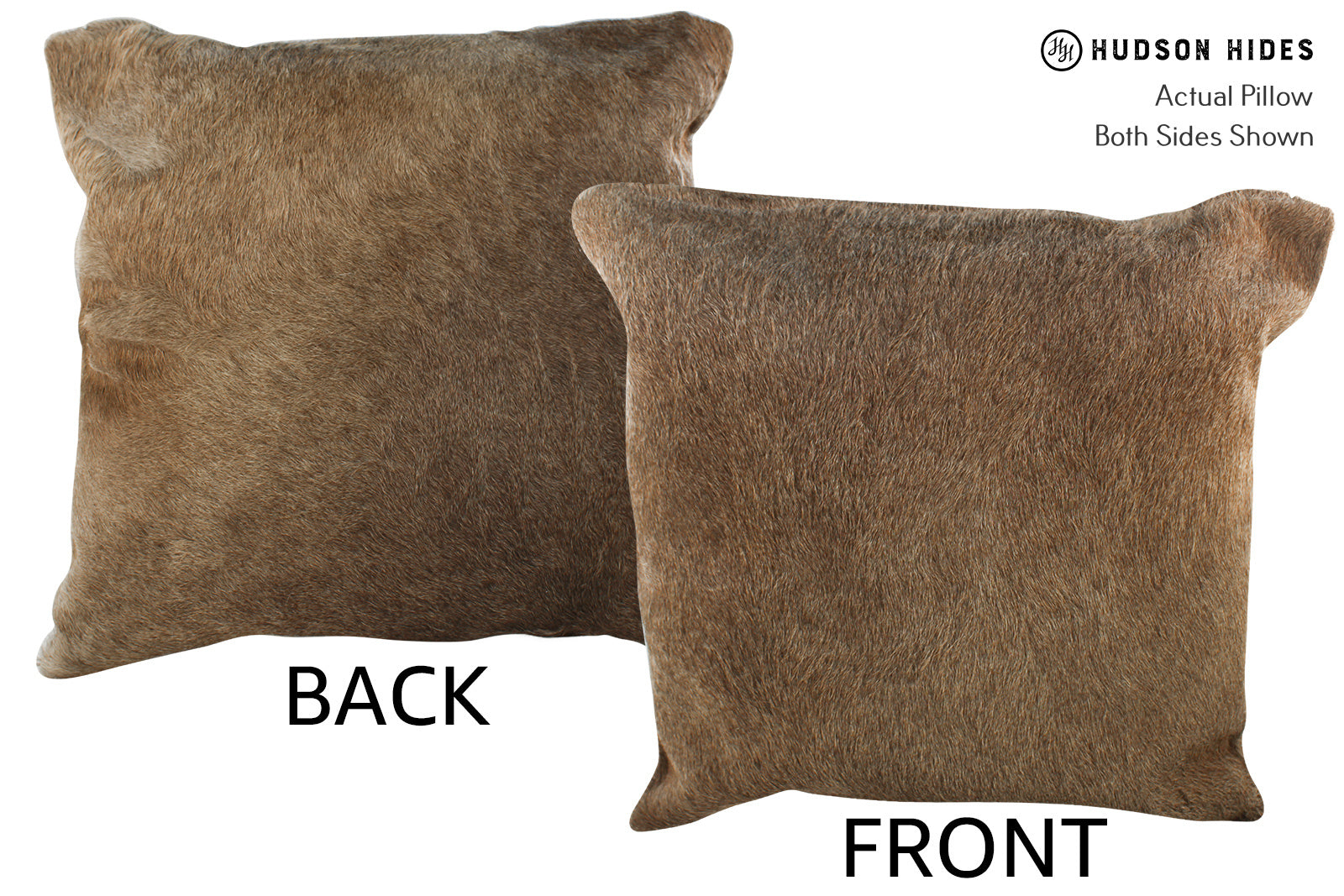 Taupe Cowhide Pillow #33739