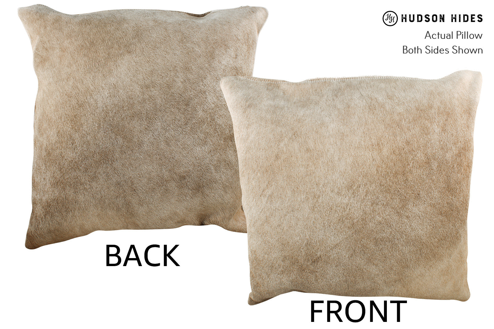 Taupe Cowhide Pillow #33743