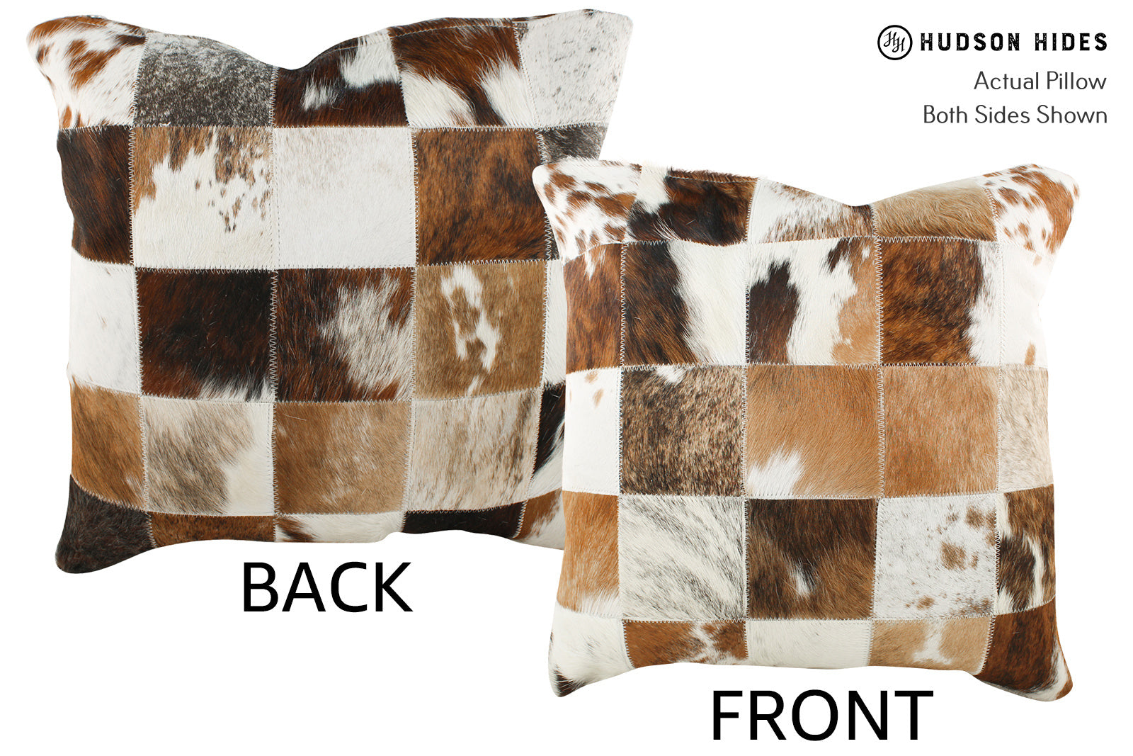 Patchwork Cowhide Pillow #33777