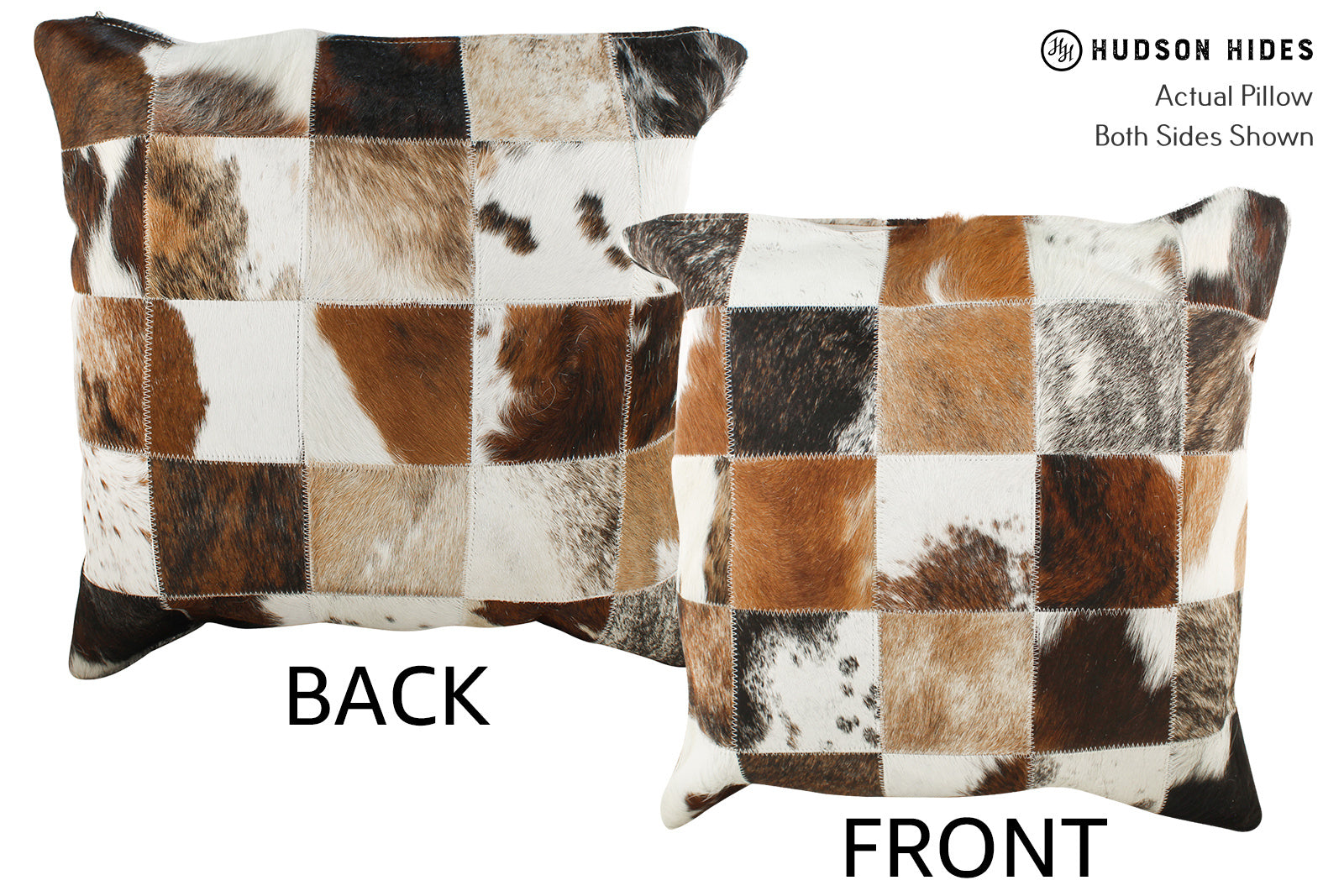 Patchwork Cowhide Pillow #33778