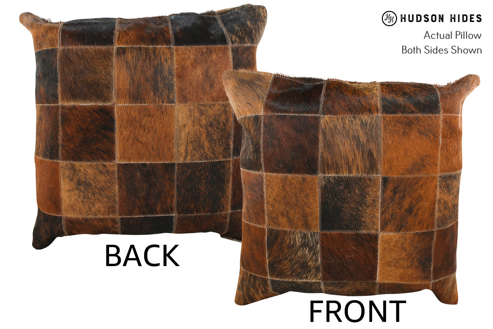 Patchwork Cowhide Pillow #33831
