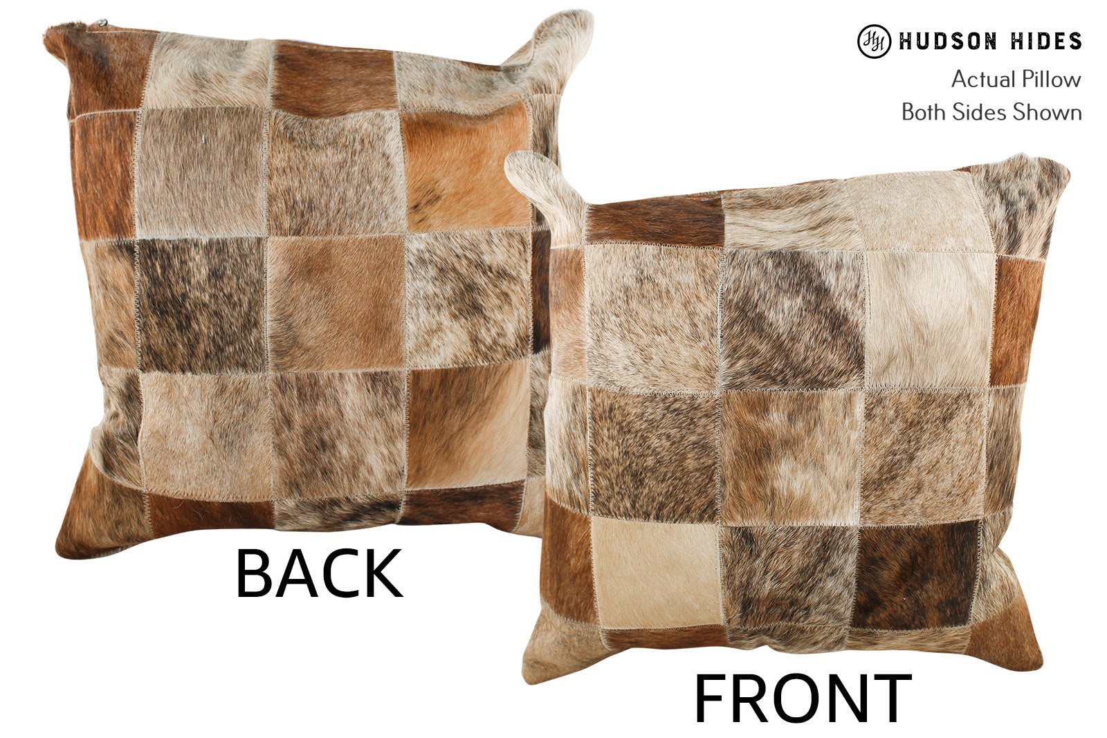 Patchwork Cowhide Pillow #33872
