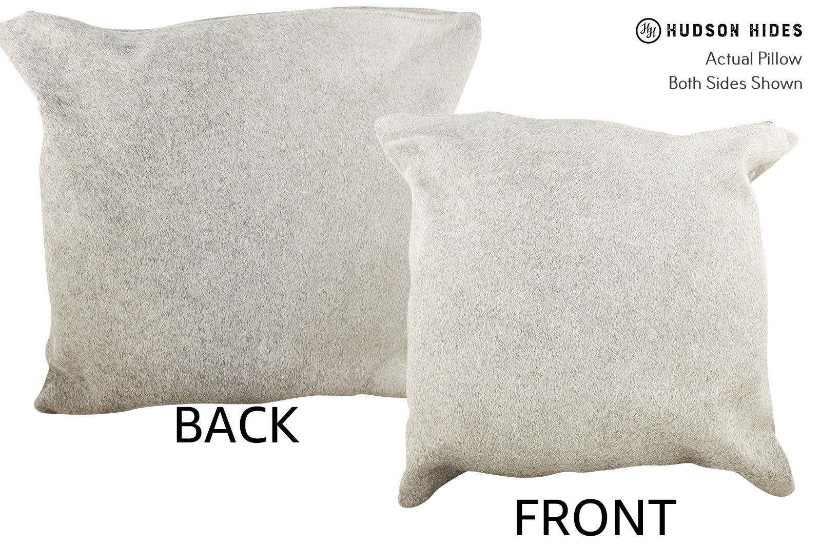 Grey Cowhide Pillow #33959