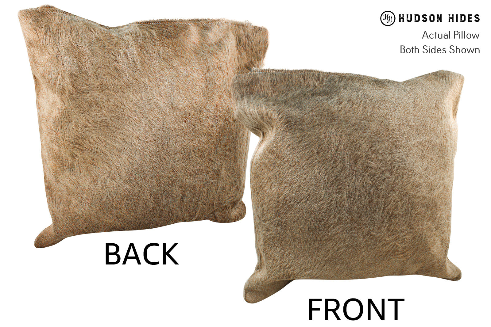 Taupe Cowhide Pillow #34082