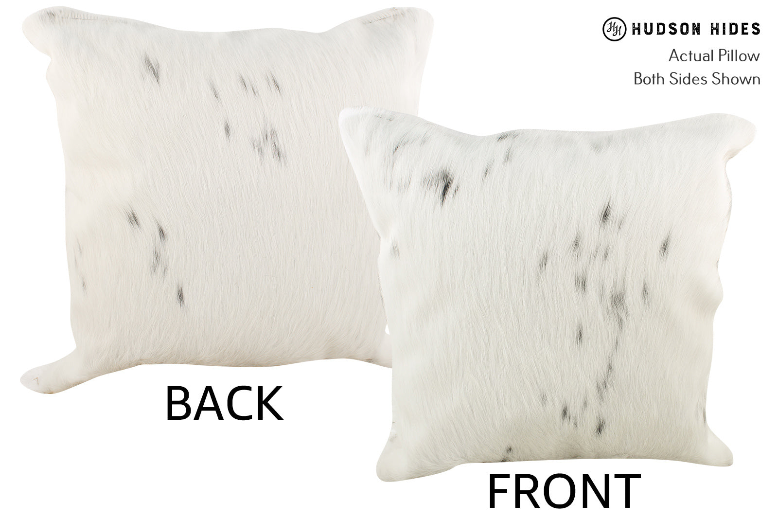 Black and White Cowhide Pillow #34136