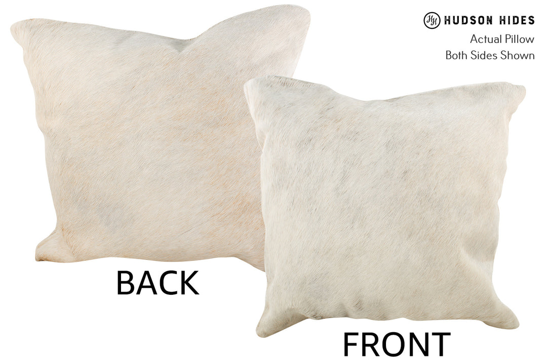 Beige Pillow 20"x20"#34187 by Hudson Hides