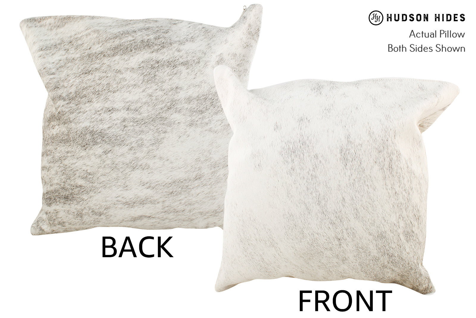 Grey Cowhide Pillow #34303
