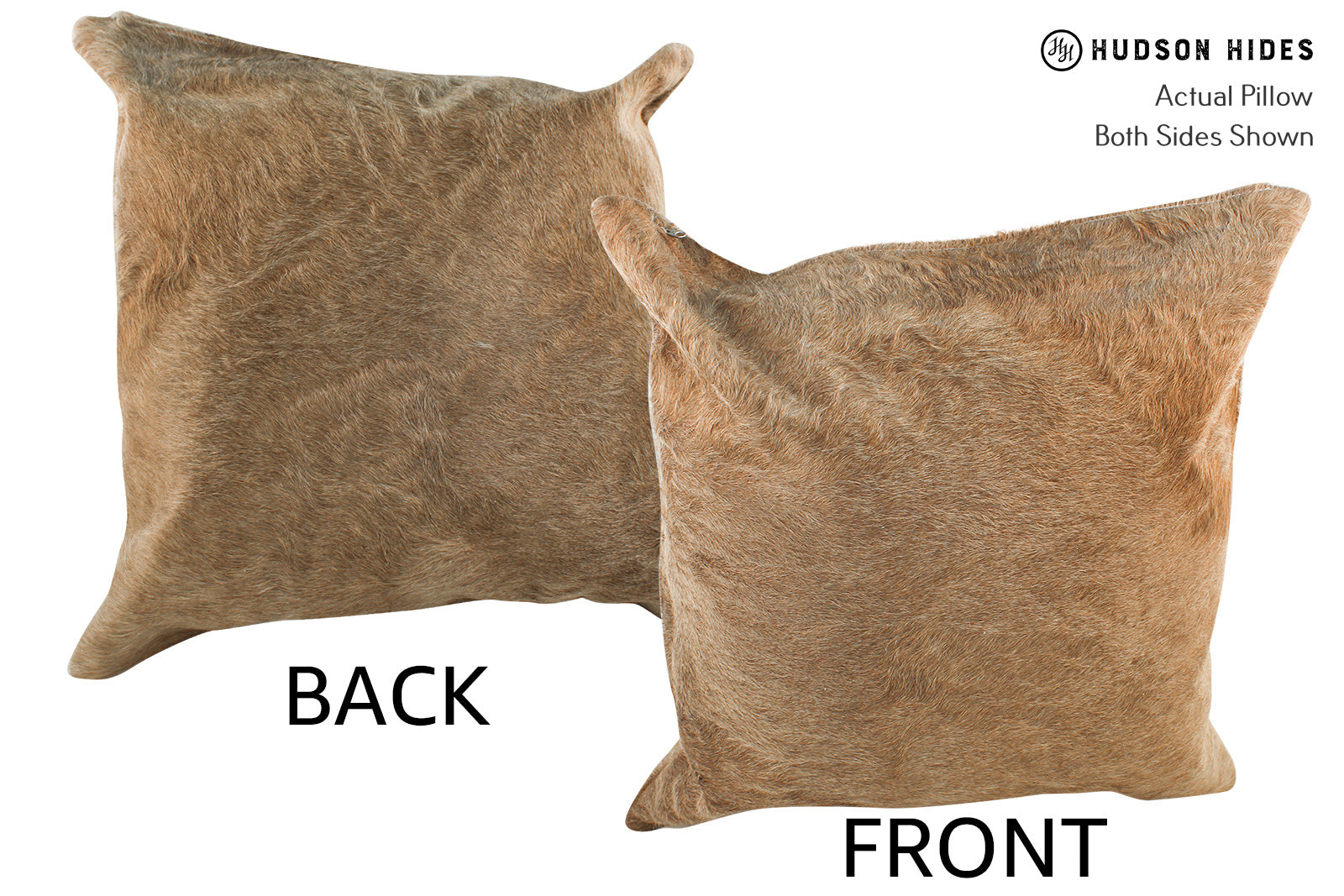 Taupe Cowhide Pillow #34325