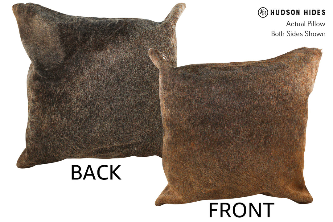 Taupe Pillow 20"x20"#34390 by Hudson Hides