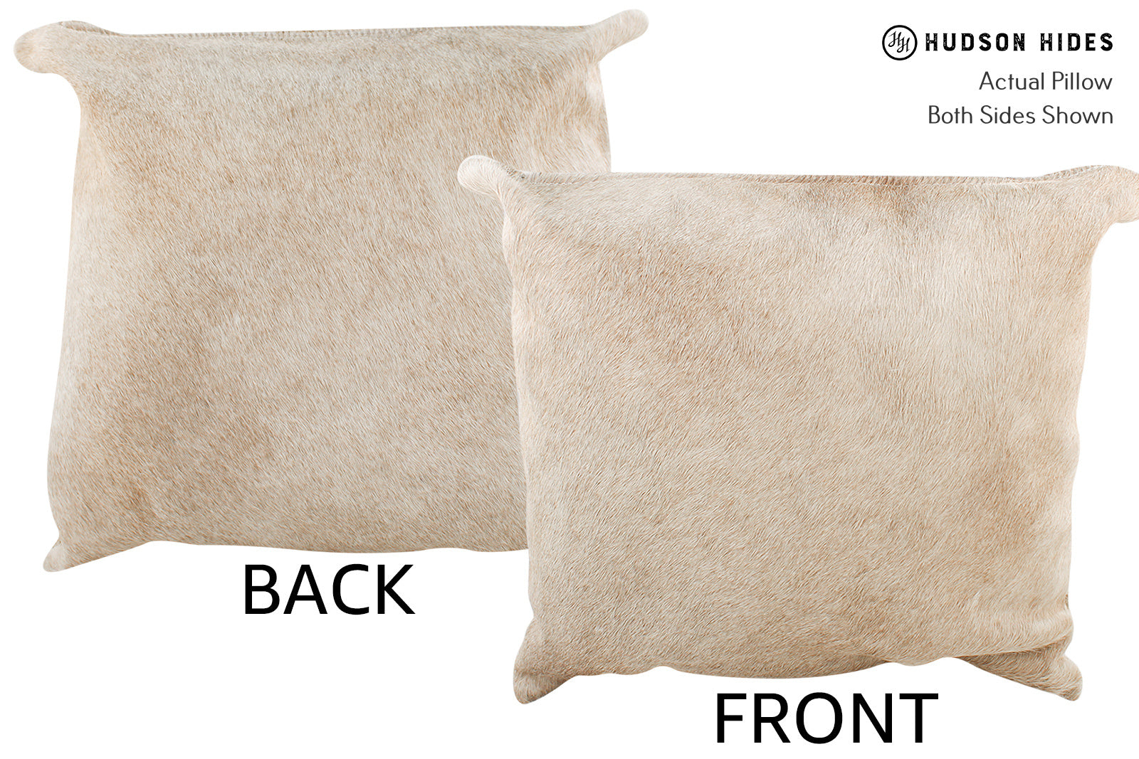 Taupe Cowhide Pillow #34613