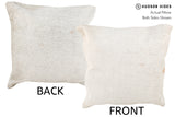 Grey 16"x16" Brazilian Cowhide Pillow #34694 by Hudson Hides