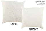 Grey 16"x16" Brazilian Cowhide Pillow #34709 by Hudson Hides