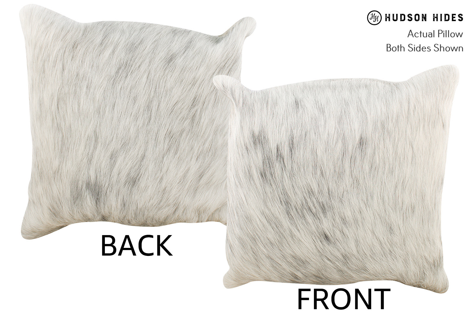 Grey Cowhide Pillow #34717