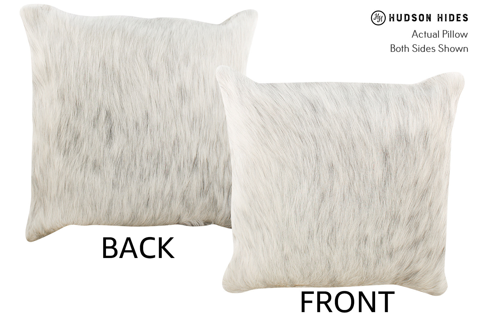 Black and White Cowhide Pillow #34736