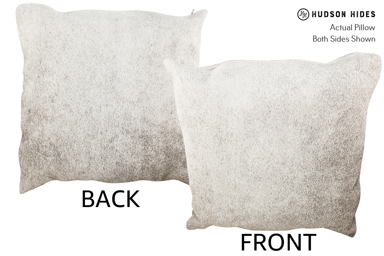 Grey Cowhide Pillow #34763