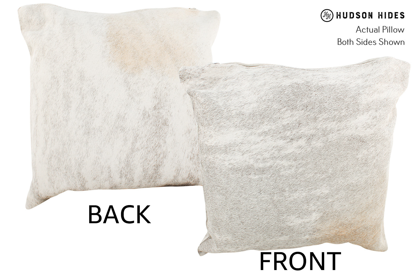 Grey Cowhide Pillow #35124