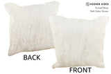 Grey 16"x16" Brazilian Cowhide Pillow #35126 by Hudson Hides