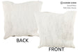 Grey 16"x16" Brazilian Cowhide Pillow #35131 by Hudson Hides
