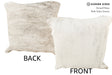 Grey 16"x16" Brazilian Cowhide Pillow #35132 by Hudson Hides