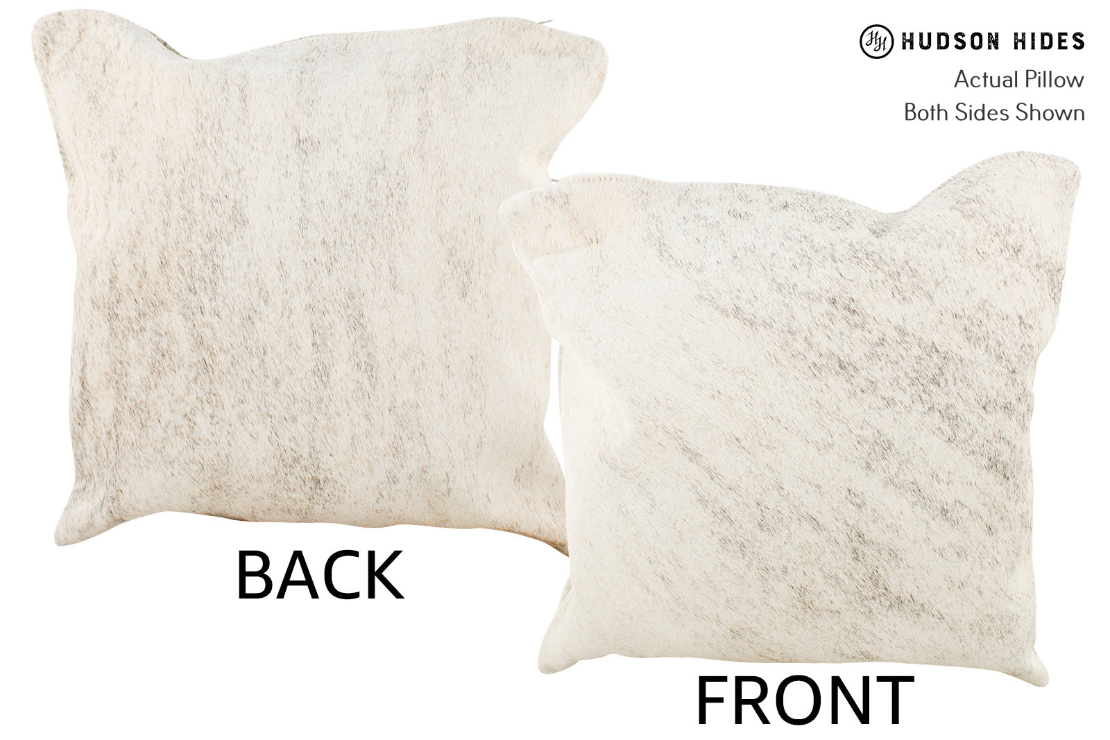 Grey Cowhide Pillow #35141