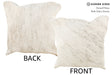 Grey 16"x16" Brazilian Cowhide Pillow #35141 by Hudson Hides