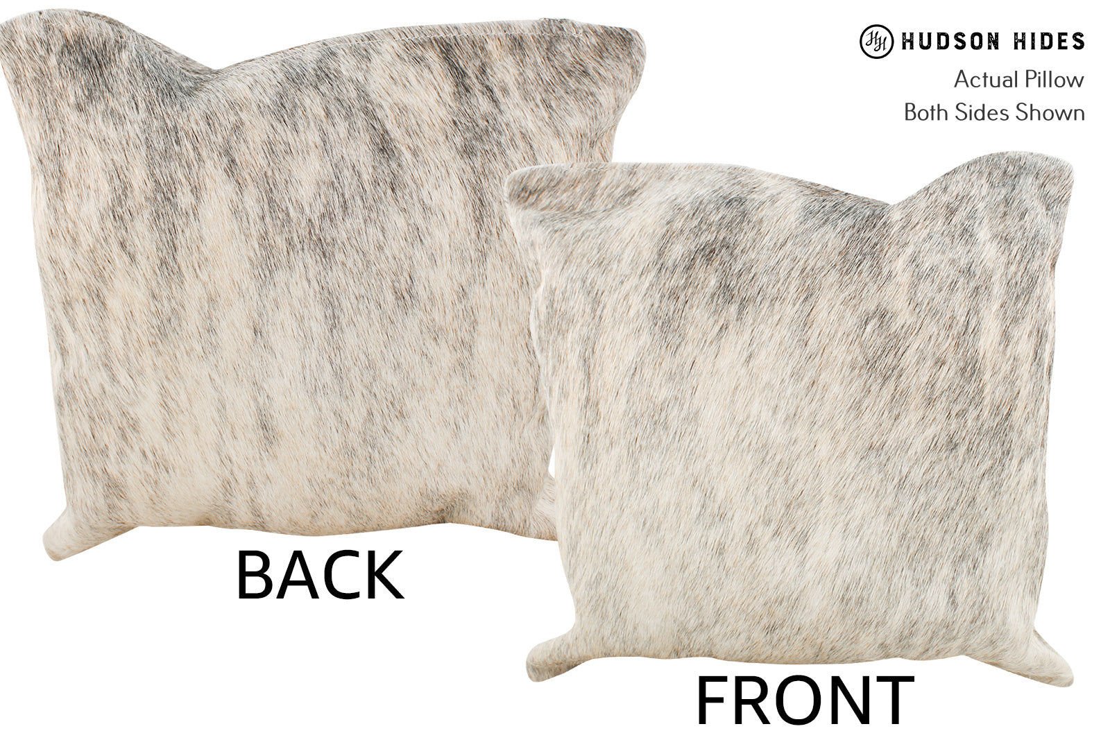 Grey Cowhide Pillow #35147