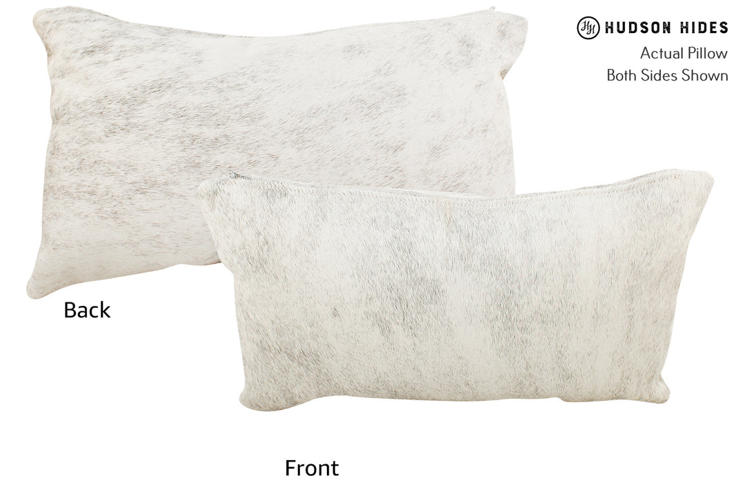 Grey Pillow 12"x22"#35367 by Hudson Hides