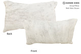 Grey 12"x22" Brazilian Cowhide Pillow #35367 by Hudson Hides