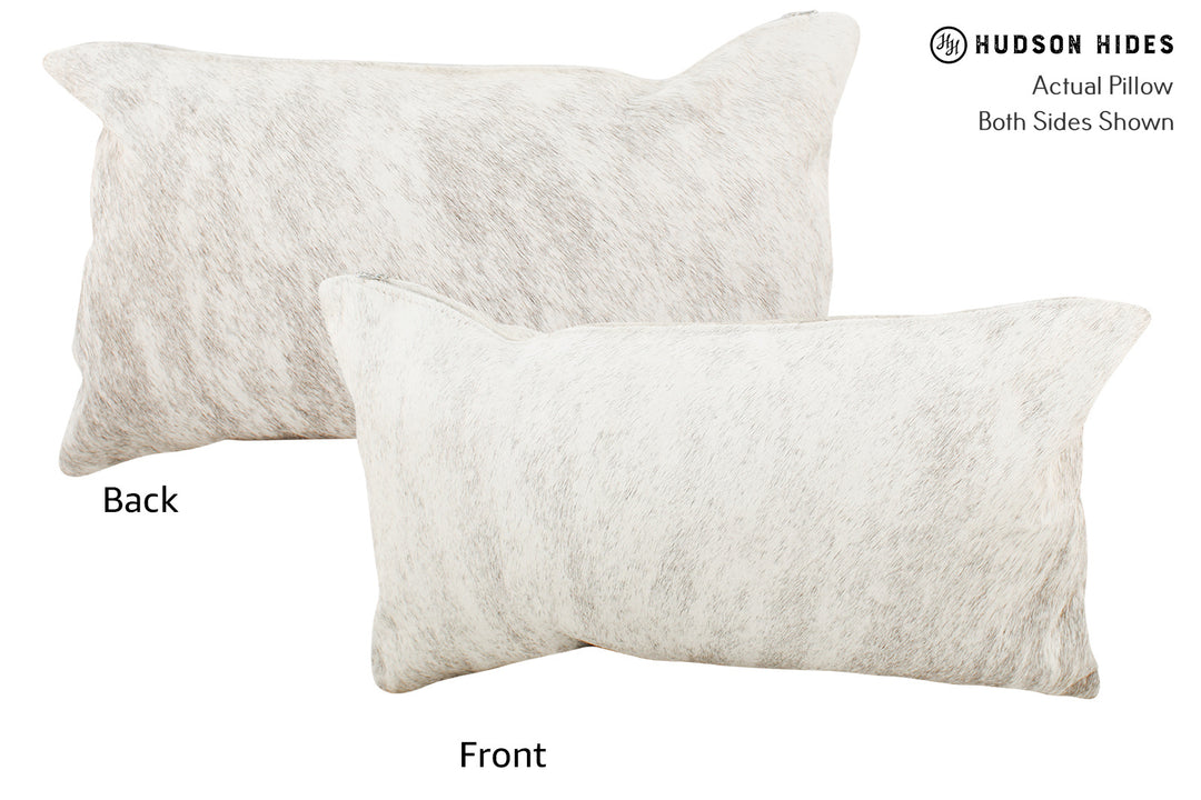Grey Pillow 12"x22"#35382 by Hudson Hides